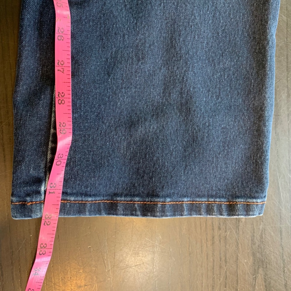 Banana‎ Republic Women's Dark Wash Denim Jeans Size 30 Bootcut Classic READ FLAW - Picture 12 of 15